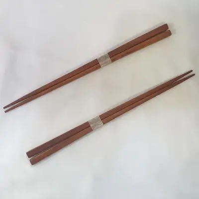 漆涂大枣木筷子(低分) 1套 成人用