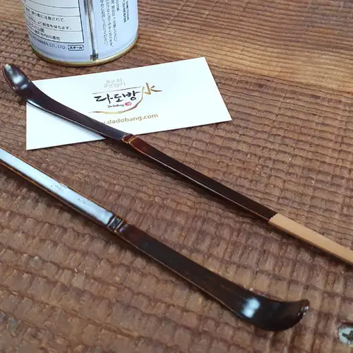 高级漆器抹茶筛 3号/抹茶勺