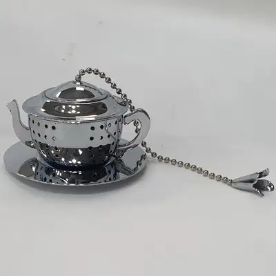 陀螺形茶叶过滤器 茶水漏斗 茶叶滤网