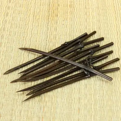 Bamboo Fork - Dasik & Confectionery Pick Set of 10 for Cafes & Desserts