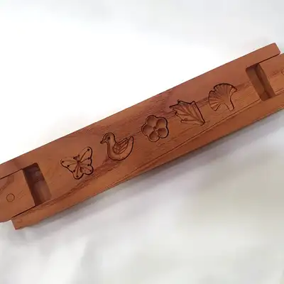 工匠手工制作的打食板 5孔(2层) 2号茶道课程用礼仪室体验学习打食模具