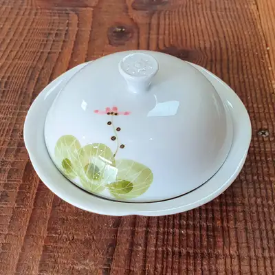 中号打食盒 粉红花纹/打食盘+盖子套装
