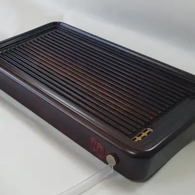 黒檀ティーテーブル3520マルチパン1～2人用