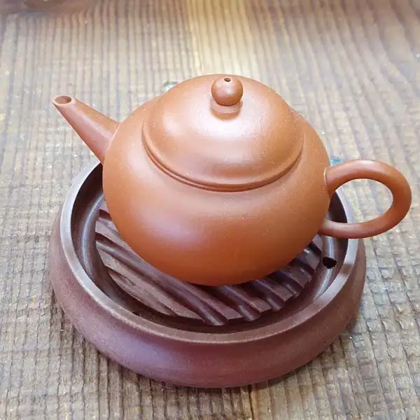 台灣天然木圓形茶盤 蛤蟆承 茶盤 茶盤 紫砂壺 墊子 廢水槽 茶海