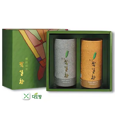 多談特选2号绿茶礼盒套装(柿农绿茶+特选绿茶)