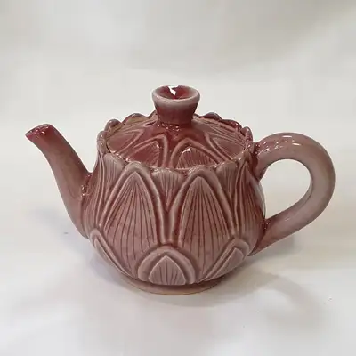[汉多悠]莲蕾朱砂茶壶 -大韩民国名匠14号徐光洙作品