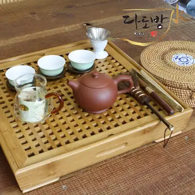 普洱茶茶具套組 3人用 新8/蜂窩茶盤(大)/自砂茶杯 等
