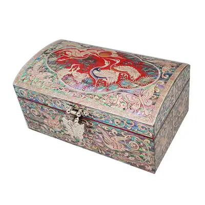 Pirate Box Large Crane Red