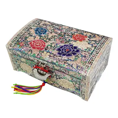 [Pierced] Direct-Rolling Size 7 Two-Tier - Peony (Red)