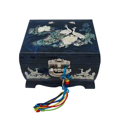 [Hanji] Music No. 6 Two-Tier - Peacock (Blue)