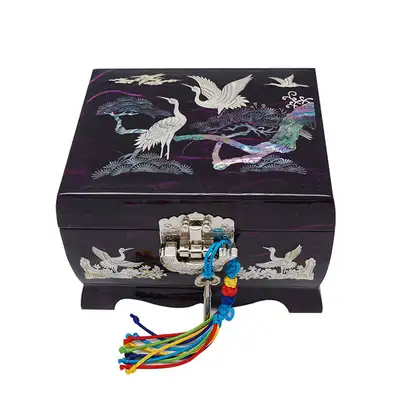 [Hanji] Music Box 6 No. 2-Tier - Cranes (Treasure)