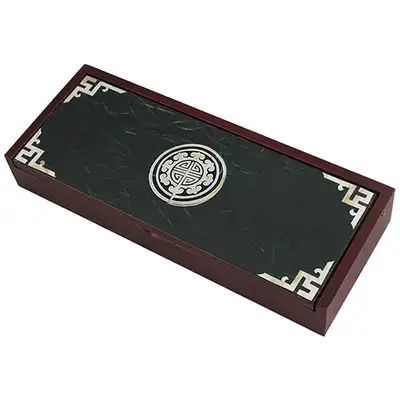 Nacre Lacquerware Inlay Brush Holder with Traditional Patterns