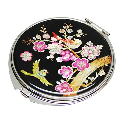 螺鈿手鏡 梅の花