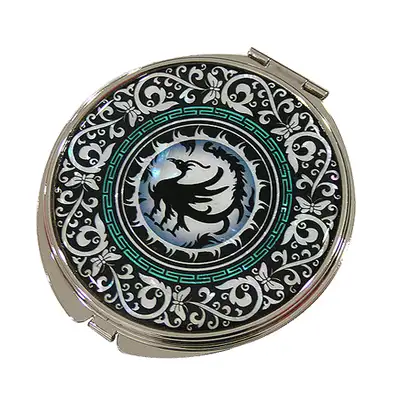 Mother-of-Pearl Hand Mirror Samjokoh 1