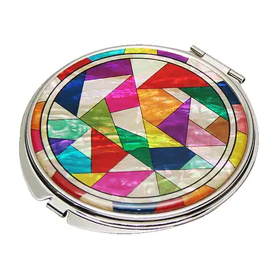 Mother-of-pearl Hand Mirror Jogakbo