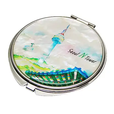 Mother-of-Pearl Hand Mirror - Namsan