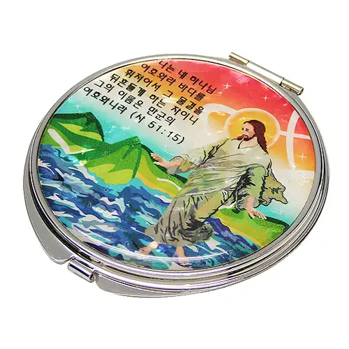 螺钿手镜 耶稣