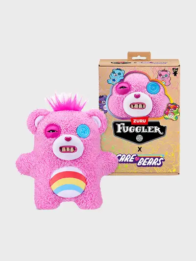 Fuggler Care Bears Plush Toy (Cheer Bear)