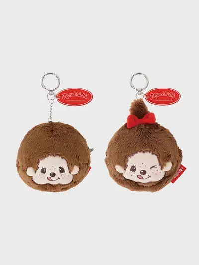 Monchichi Face Pouch (Boy, Girl)