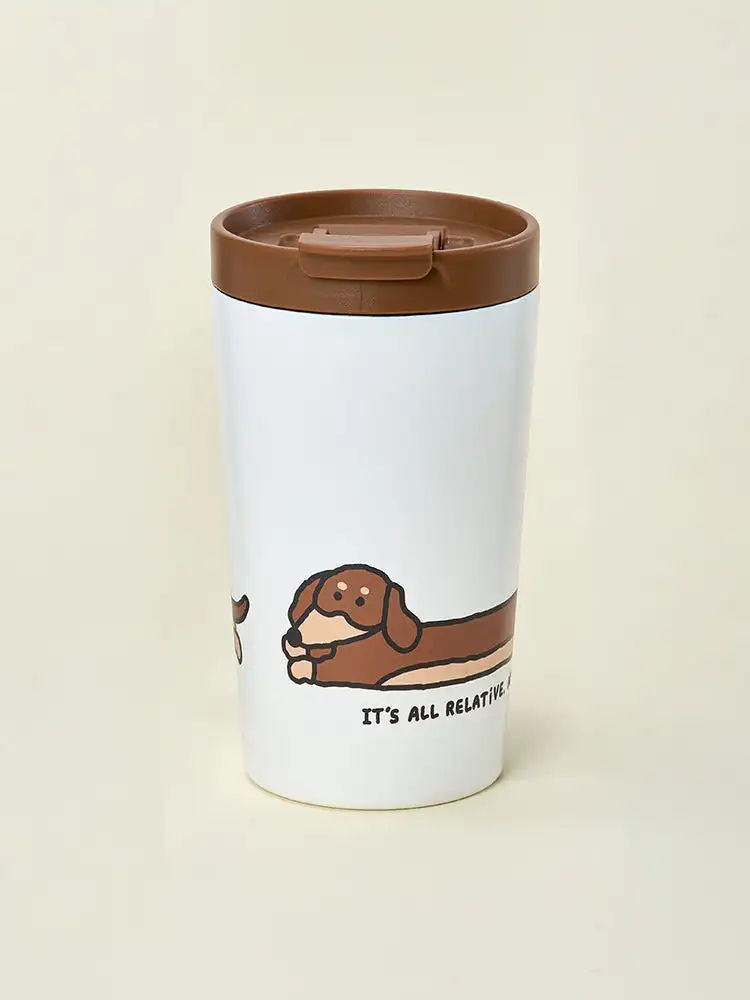 Jogu Man Woody Flip Cap Tumbler (420ml) — 1