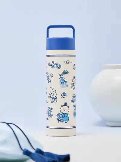BT21 Korean Jar Handle Tumbler (500ml)