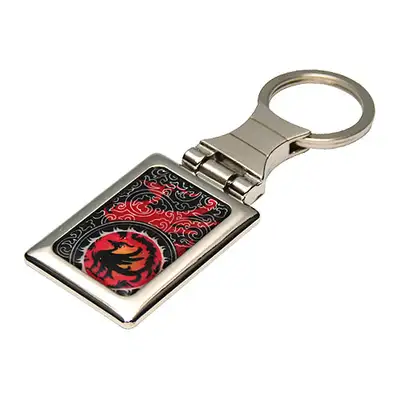 Mother-of-Pearl Square Keyring Samjokgo 2