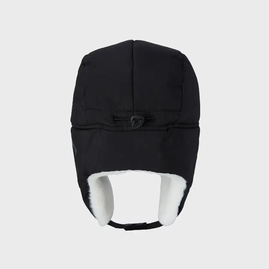 LINE FRIENDS Brown Padded Military Cap (Black) — 2