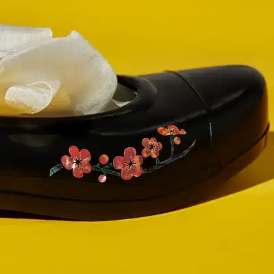 小梅枝贝壳贴纸