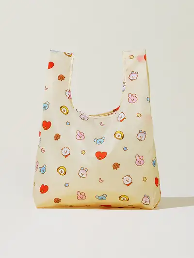 BT21 Basic Pattern Market Bag