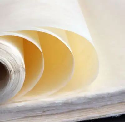 Traditional Korean Folk Painting Paper (Machine Hanji, Glue-Sized) 5 Sheets