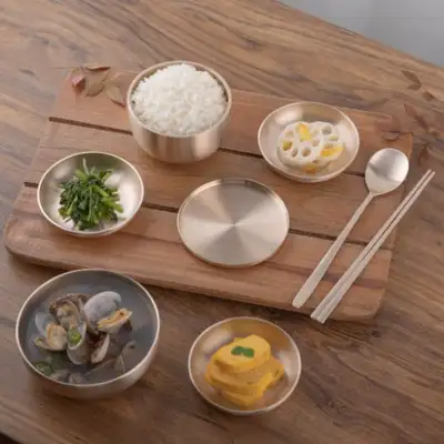 Myungsung Yugi Bangjja Dam Single-Serving Bapsang Set
