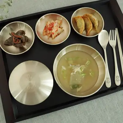 Myeongseong Bangjja Turtle Children's Bapsang Tableware Set