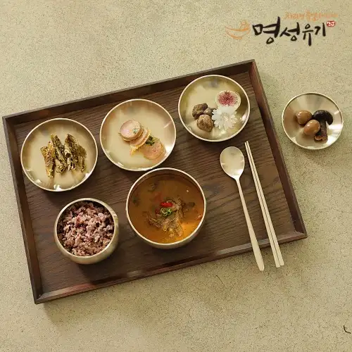 Myeongseong Bangja Yogi Royal Style Single-Serving Bansang Set (Solo Dining Bowl Set) — 1