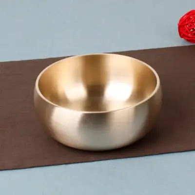 [Myungseong Yugi] Shin Oak Tableware Large Bowl (Lid Excluded)