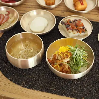 【明星傳統工藝】實用鴛鴦套組 傳統銅錫合金食器套組