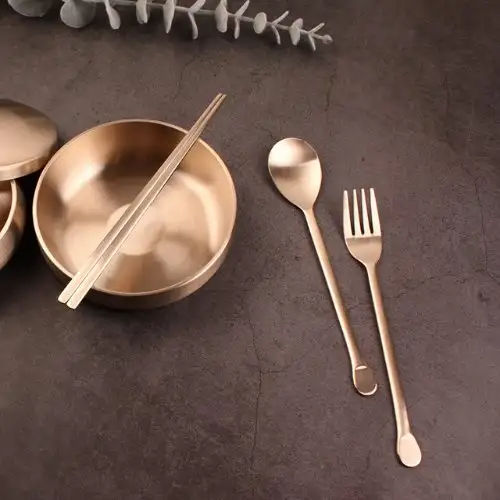 Myungseong Yugi Round Children's Fork
