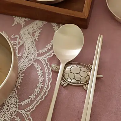 Myungsung Yugi Bangja Mini Turtle Yugi Spoon Rest 1p
