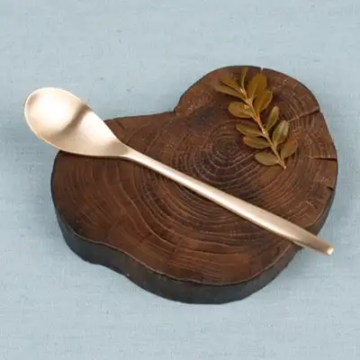 Myungsung Yugi Half-Moon Tea Spoon