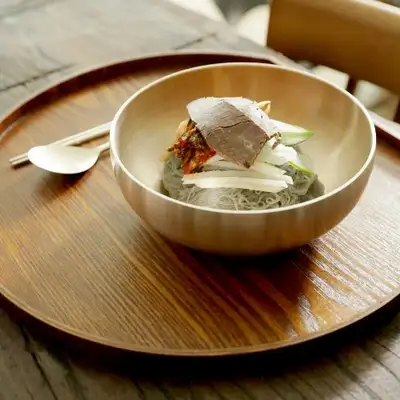 Myeongseong Bangja Jade Naengmyeon Bowl Ornamental Brass Bowl