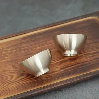 Myungsung Bangjja Crescent-Shaped Soju Cup Set 2p Gift Set