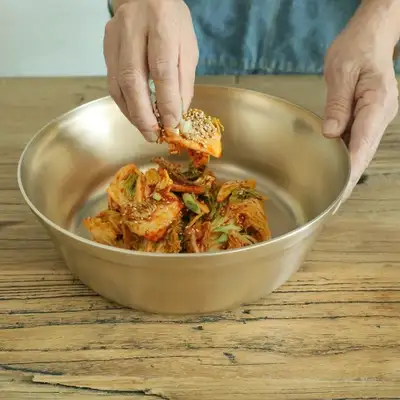 [Myeongseong Yugi] Yugi Brass Bowl Large