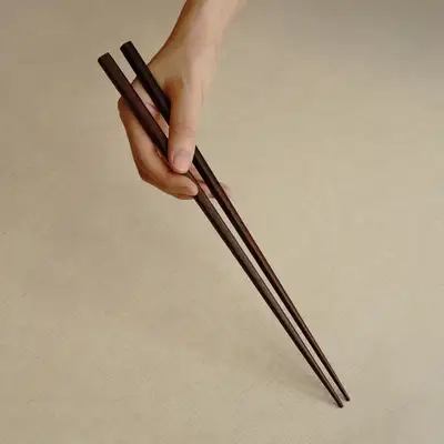 NEW 國產漆木炸食夾