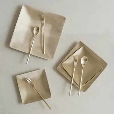 Bangjja Yugi Moon Tea Spoon & Moon Tea Fork 5P Set