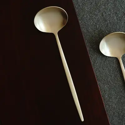 方炸鍮器 鍮器 醬料勺 大