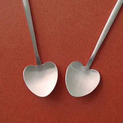 Bangjja Yugi Brass Heart Tea Spoon 1P