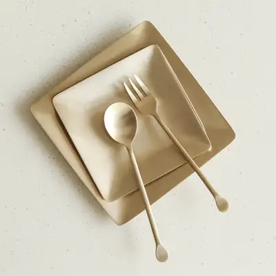 Bangjja Yugi Children's Round Spoon and Fork Set (2P)