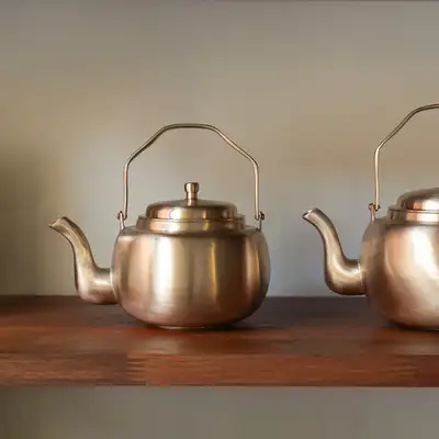 Nottdam Bangja Yugi Ceremonial Brass Kettle (Small)