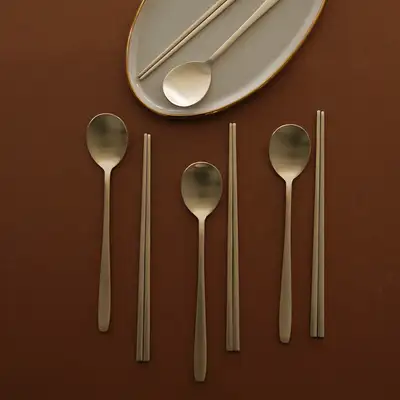 Nottdam Bangjja Yugi Spoon and Chopstick Set for 4