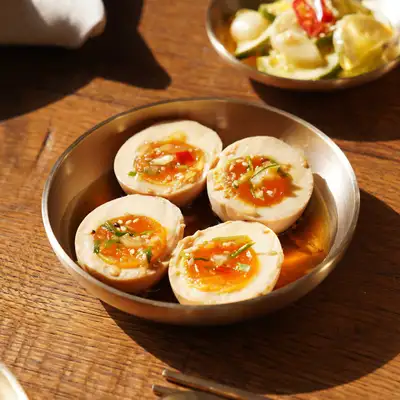 Bangja Yugi Brass Round Side Dish Bowl Medium