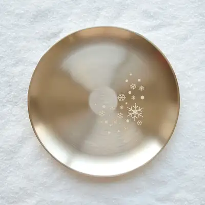 Bangjja Yugi Snow Flower Plate 21